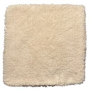 Pottery Barn Square Sham 18" x 18" Fluffy Fleece Zippered Pillow Case Plush (17)